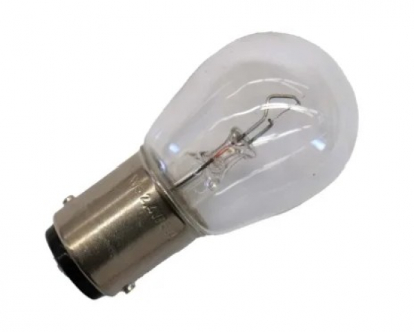 Lichtwurf- / Waagelampe, 4,8V/8W, 25x52mm, Ba15d