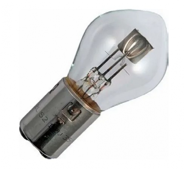Bahnlampe, 40V/20W, 35x62mm, Ba20d, klar
