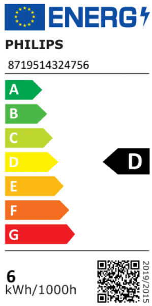 PHILIPS MASTER VALUE LEDbulb A60, 230V/5,9W(=60W), 806lm, E27, 2700°K, matt, FIL, DIMTONE