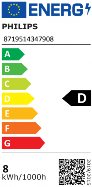 PHILIPS MASTER VALUE LEDbulb A60, 230V/7,8W(=75W), 1055lm, E27, 927, 2700°K, matt, FIL, DIM