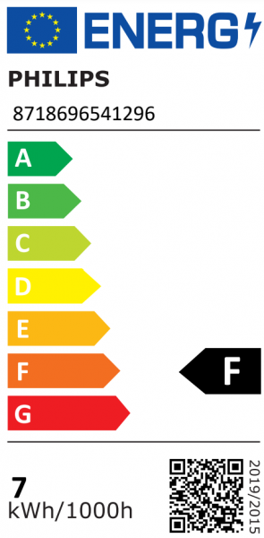 PHILIPS CorePro LED PL-C, 6,5W/840 (=PL-C 18W/840), G24d-2, 2pin
