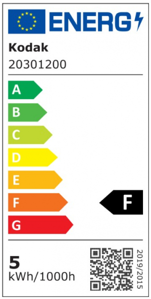 KODAK Max LED Zierlampe G45, 230V/5W(=40W), B22, 840, 4000K, 450lm, 270°, NONDIM