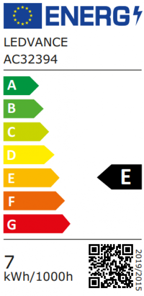 OSRAM Parathom Classic A 60, 240V/6,5W(=60W), 2700K, 827, 806lm, NONDIM