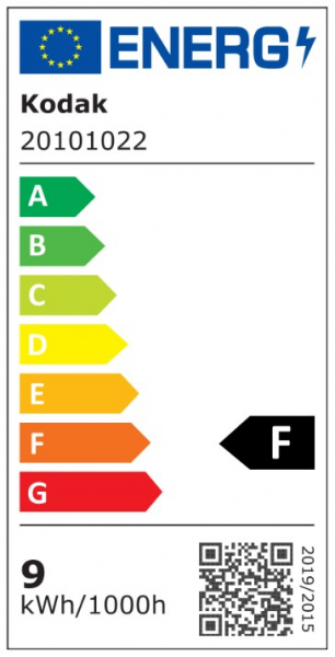 KODAK Max LED Standardlampe A60, 230V/9W(=60W), E27, 840, 4000K, 806lm, 270°, NONDIM
