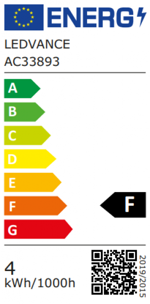 LEDVANCE LEDinestra, 230V/3,2W(=35W), S14d, 827, warmweiss extra, 275lm, opal, NONDIM, 300mm