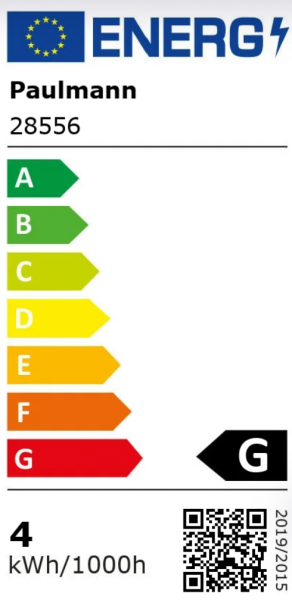 PAULMANN LED Zier matt, P45, 230V/3,5W(=25W), E27, 250lm, 2700K, NONDIM