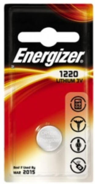 ENERGIZER CR1220, 3V Lithium-Knopfzelle