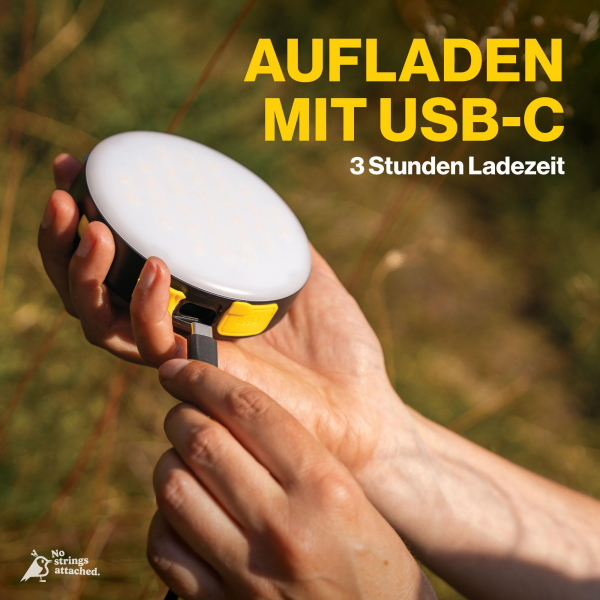 Aqiila Lightbird BL10 - Lampe: 300 Lumen Powerbank: 10'000mAh, 20W Leistung, IP67