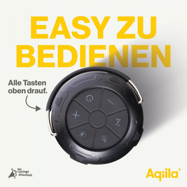 Aqiila Soundbird B10 3-in-1 Lampe, Lautsprecher und Powerbank, 10000mAh