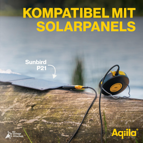 Aqiila Lightbird BL10 - Lampe: 300 Lumen Powerbank: 10'000mAh, 20W Leistung, IP67