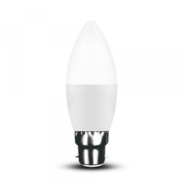 KODAK Max LED Candle Kerzenlampe C37, 230V/7W(=50W), B22, 840, 4000K, 560lm, 270°, NONDIM