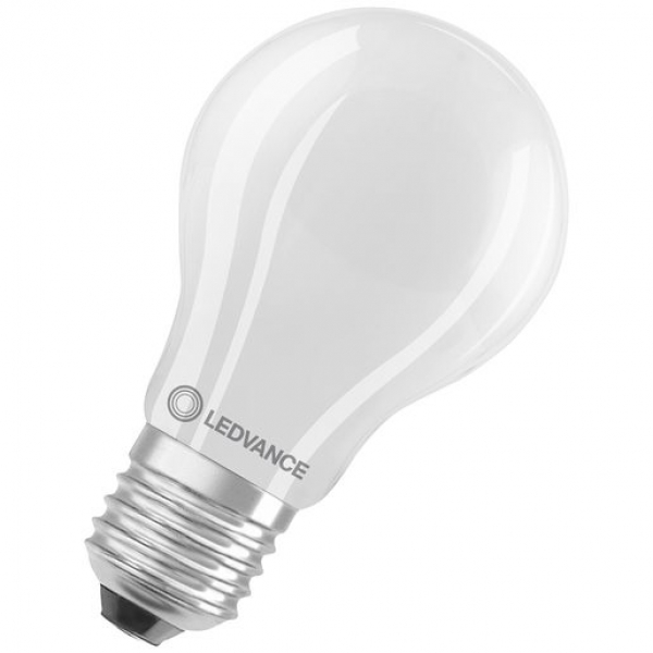 LEDVANCE LED CLAS A 230V/7,5W(=75W), E27, 827, 2700K, 1055lm, matt, 60x105mm,  DIM