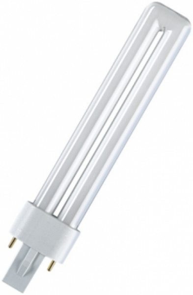 OSRAM Dulux S, Kompaktleuchtstofflampe, 9W/865 daylight, G23, 2pin