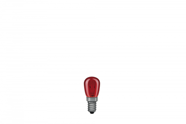PAULMANN Glühlampe Birnenform, ROT, 230V/15W, E14, 25x60mm