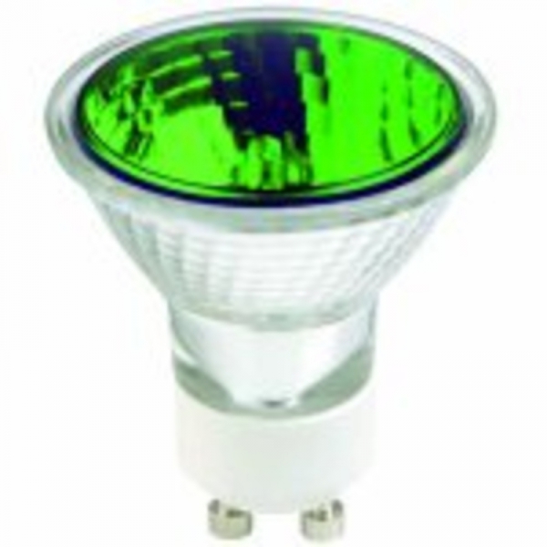 SYLVANIA Halogenreflektorlampe 230V/50W, 25°, DIM, GRÜN