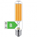 LED-Lampe PHILIPS Master, 230V/42,8W, E40, 2700K, 8000lm, klar, Ø53×236mm