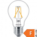 PHILIPS LED-Lampe SceneSwitch, E27, A60, 230V/7,5W(=), 230V, 2700K, 806lm, klar