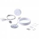 Seilabhängung-Set PHILIPS RC159Z SME-4, Stahl, 1800mm, weiss