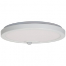 MAX HAURI LED-Deckenleuchte MH SLIM 30 PIR, 18/25W, 1980/2750lm, 3000/4000K, Ø300mm, weiss, mit Bewegungssensor