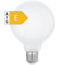 EGLO LED Globe G95, 230V/9W(=75W), 2700K, E27, 1055lm, frosted, NONDIM