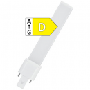 OSRAM Dulux S9 LED, KVG/230V, 4W(=9W)/865, 550lm, G23, 2pin, 165x32,5mm