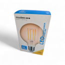 MODEE LED Filament Globe Amber G80, 230V/4W(=33W), E27, 360lm, 1800K, NONDIM